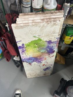 World Wide Painting Map