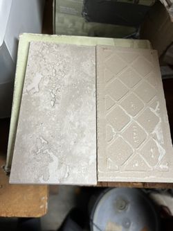 travertine tiles (4 Boxes)