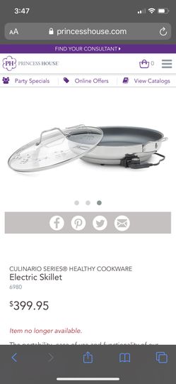 Princess House skillet