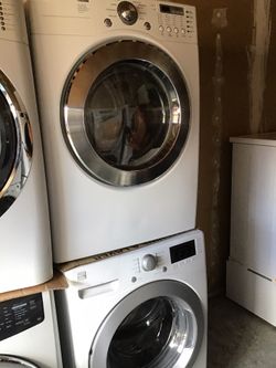 Kenmore washer and LG electric dryer