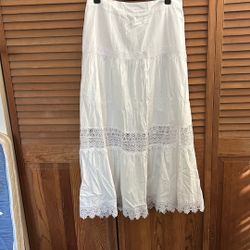 Beautiful White Skirt 