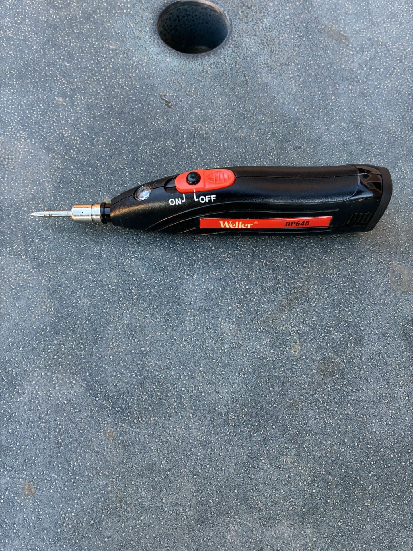 Weller BP645 soldering gun battery powered