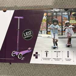 Micro Kickboard | Maxi LED Kids Scooter for Ages 5-12 |