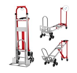 Stair Climbing  Heavy Duty Aluminum Dolly, 3-in-1