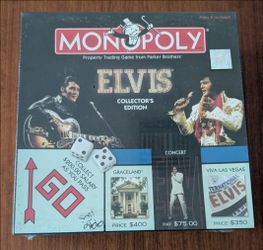 Elvis Presley Monopoly. Brand New Sealed