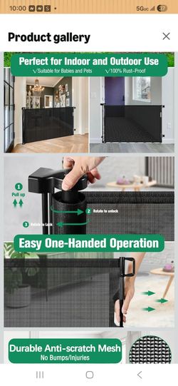 Retractable gate