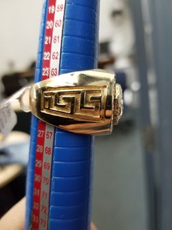 14kt Versache ring 5.2 dtw.