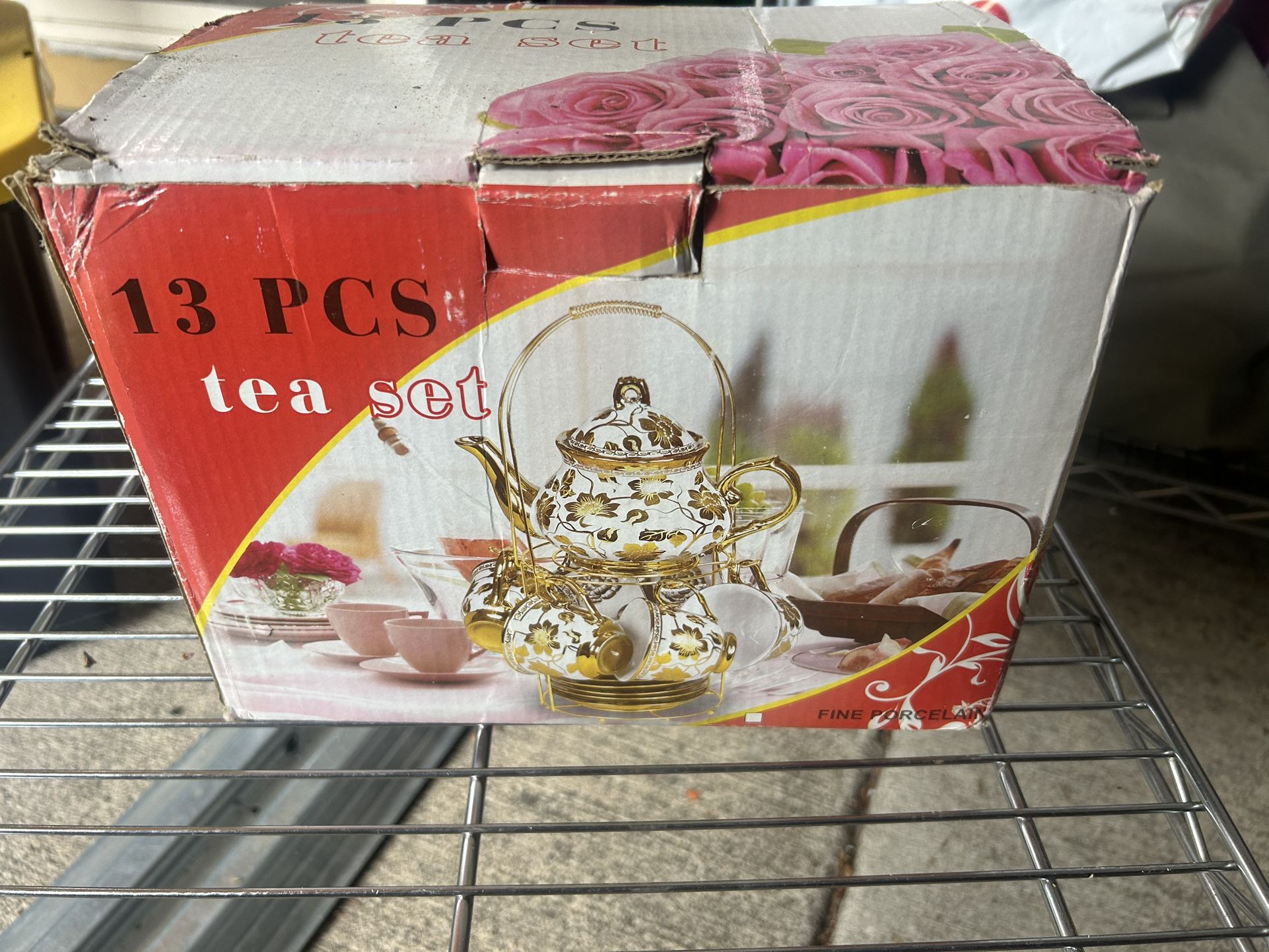 13 Peice Tea Set