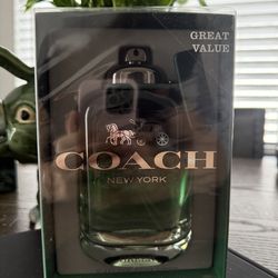 COACH New York Green for men 6.7 FL OZ