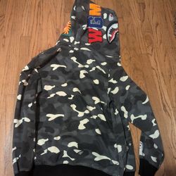 Black Bape Zip