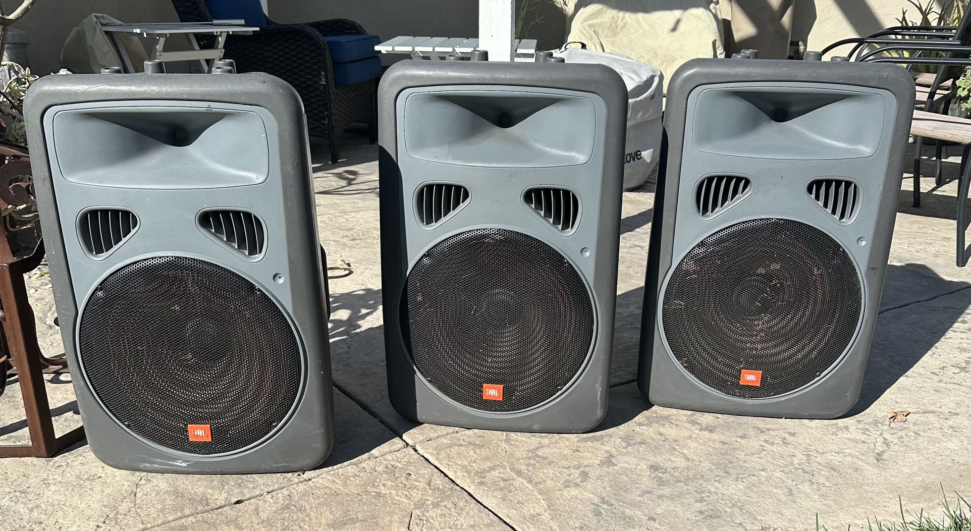 Powered JBL Speakers $100 Ea Or $250 For All Three 