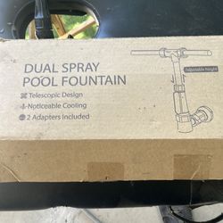 Pool fountain