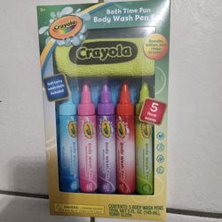 Crayola Bath Time Fun Set New