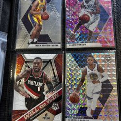NBA Player Trading Cards With Book