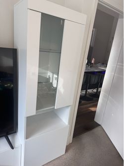 LED Tall Bookcase