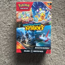 Pokemon Scarlet And Violet Surging Sparks Booster Bundle Sealed