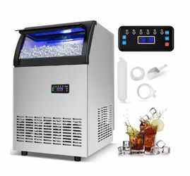145lbs. Ice maker
