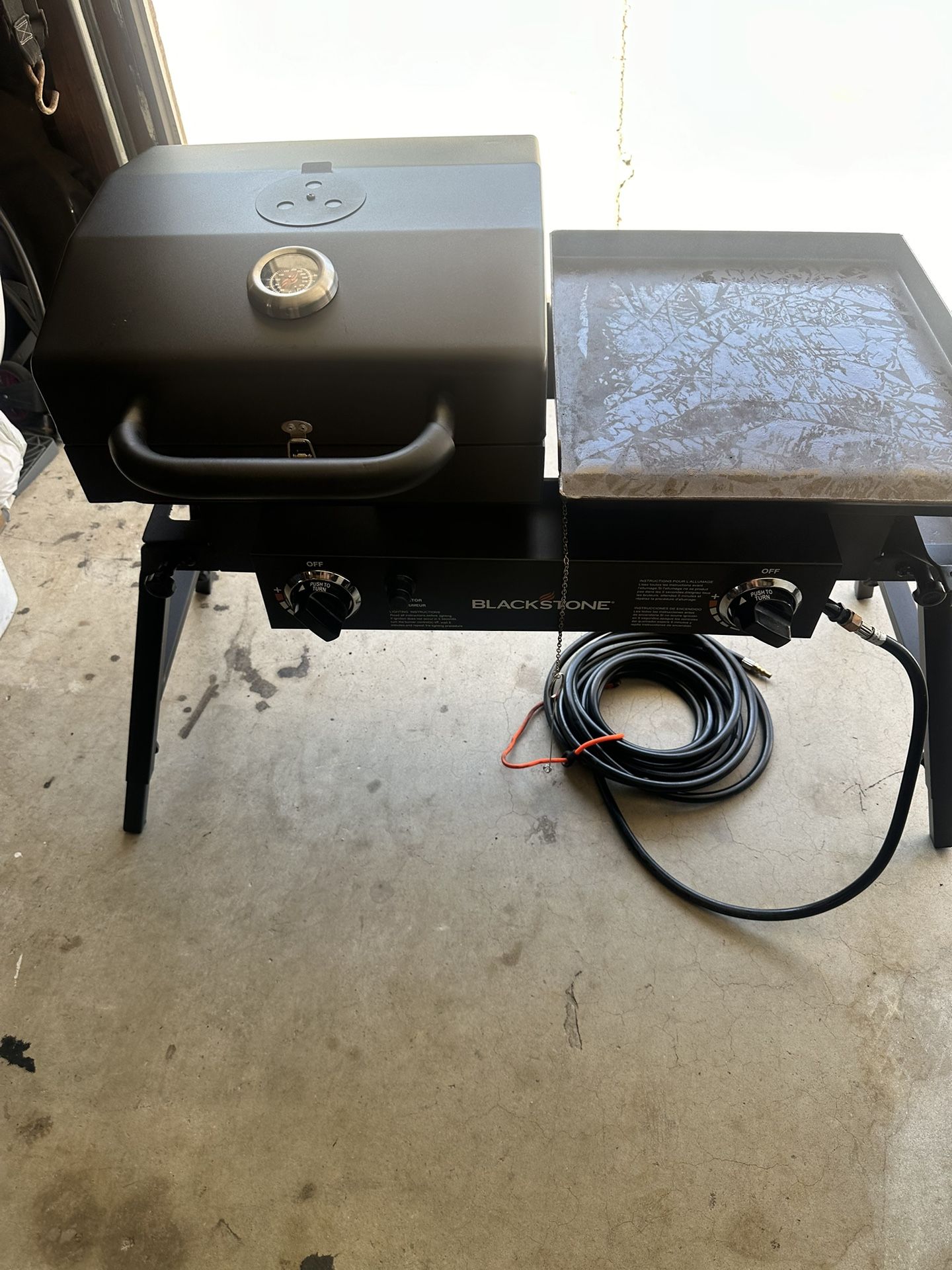 Blackstone Tailgater Combo Griddle