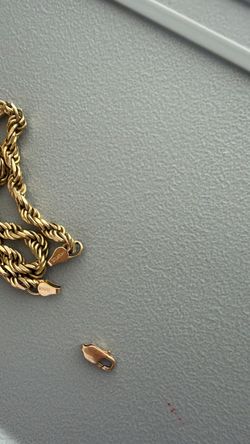 Gold chain 14 k rope