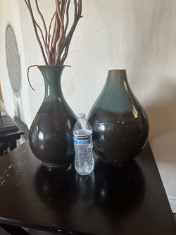 Heavy Ceramic Vases $40 Obo