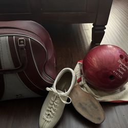 Bowling Ball, Bag, Shoes 