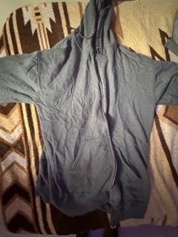 Grey Zip-Up Hoodie