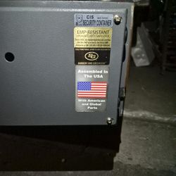 Double Door Safe With Drop Box