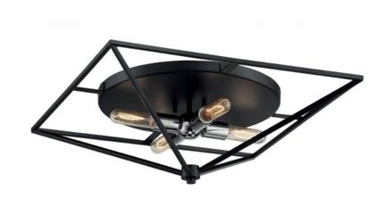 
Brand New Nuvo Lighting 60/7007 Legend - 4 Light Large Flush Mount