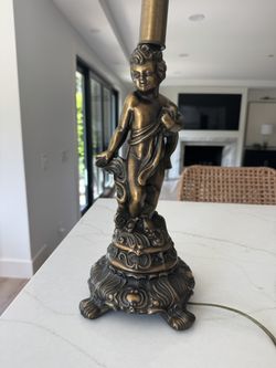 Vintage Brass Lamp