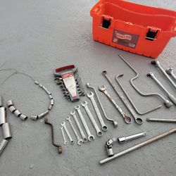 Tool Box ,Sockets And Wrenches