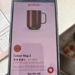 Ember Copper Smart Coffee Mug
