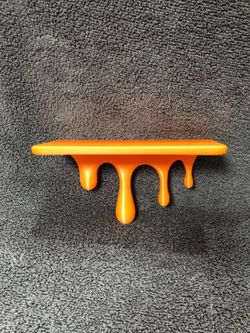 Dripping Paint Shelf 3d Printed