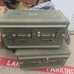 Vintage military radar case
