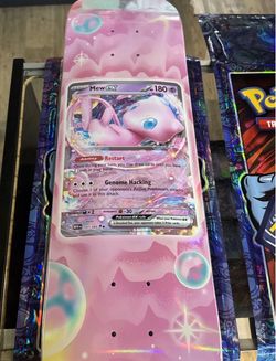 Santa Cruz x Pokémon Mew ex Skateboard Deck