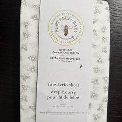 Burt’s Bees Crib Sheet - NEW