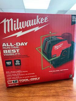 Milwaukee new laser M12