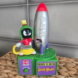 Vintage Marvin the Martian PEZ Motorized "Candy Hander"