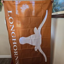 Texas Longhorn Flag