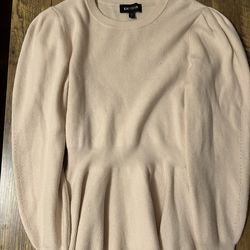 Express white sweater