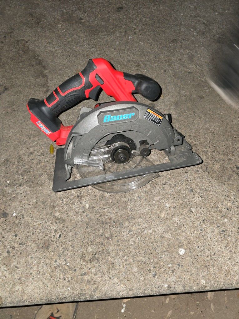 Bauer Circular Saw 20 Bucks