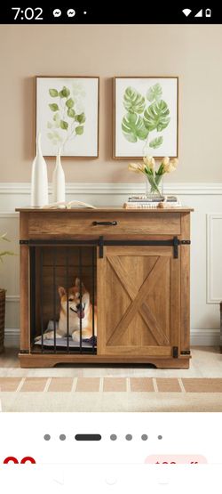 38"x34"x 24"beautiful dog crate
