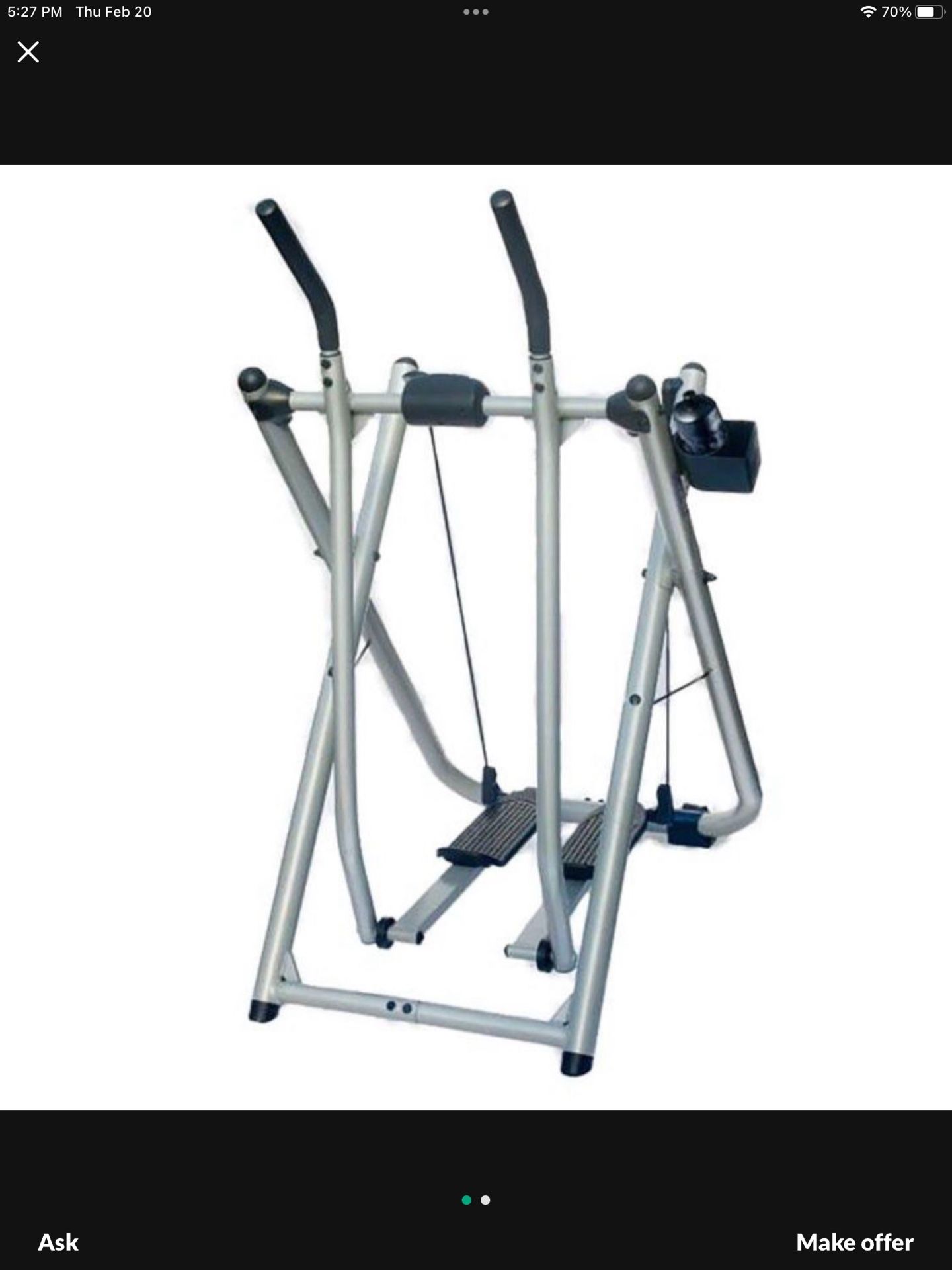 Gazelle Pro Elliptical Trainer Pacer Total Body 