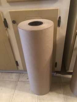 New roll Of Kraft Paper, Heavy Duty.