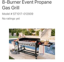 8-Burner Propane Grill