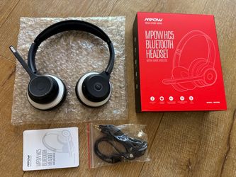 MPOW HC5 Bluetooth Headset with Microphone