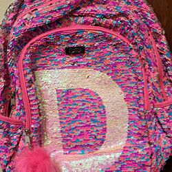Brand New Justice Pink Backpack....only $20