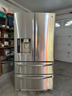 LG energy saver stainless steel refrigerator