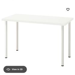 LAGKAPTEN / ADILS Desk, white - 4 Total Available 
