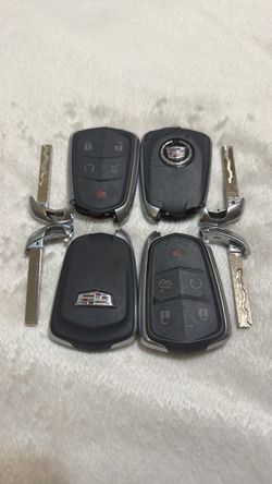 OEM Cadillac Key Fobs (Set of 4 or Will Separate) - Fits ATS CTS XTS