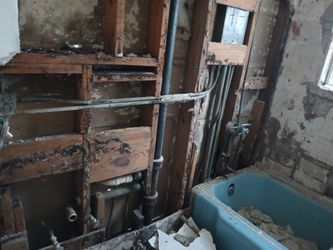 Interior Demo Wall Tile Doors Floor Etc